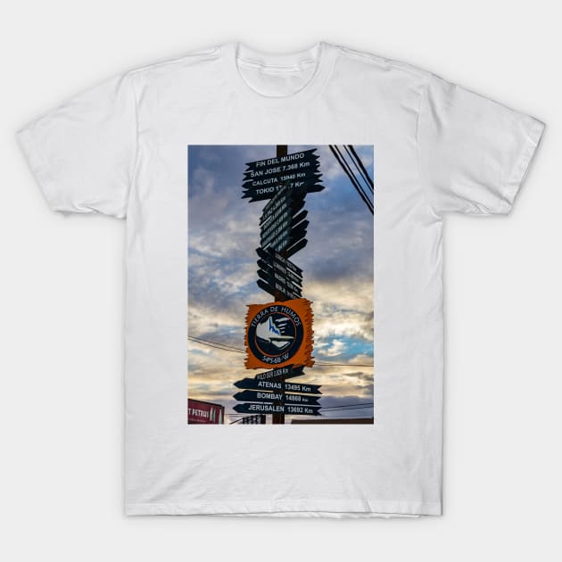 Fin del Mundo - Tierra de Humos - Ushuaia, Argentina T-Shirt by holgermader